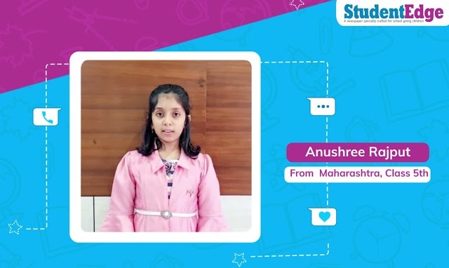 Listen to What Little Champ Anushree Rajput says about Student Edge Newspaper